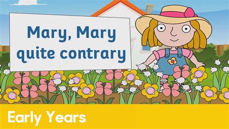 Mary Mary Quite Contrary Early Years Eyfs Twinkl Mary Mary Quite Contrary Activities - Mary Mary Quite Contrary Activities