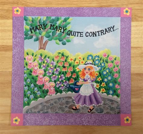Mary Mary Quite Contrary Printable Pack Simple Living Mary Mary Quite Contrary Activities - Mary Mary Quite Contrary Activities