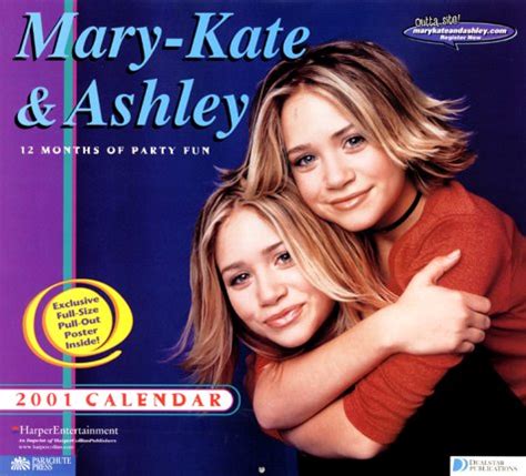 Full Download Mary Kate Ashley 2001 Calendar 