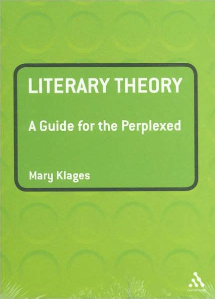 Download Mary Klages Literary Theory Guide Perplexed File Type Pdf 