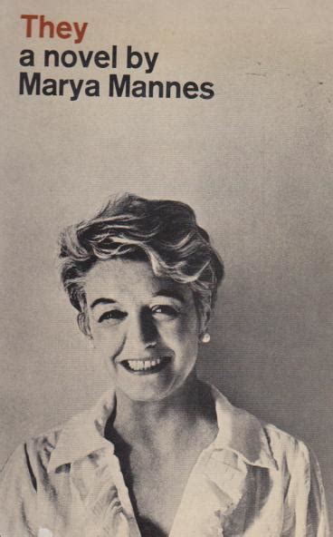 marya mannes biography sample