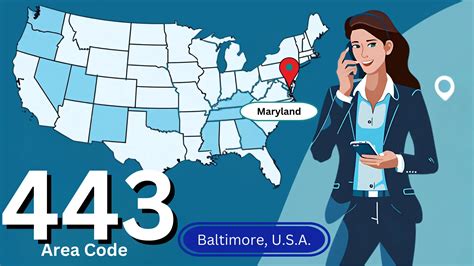 maryland area code 443