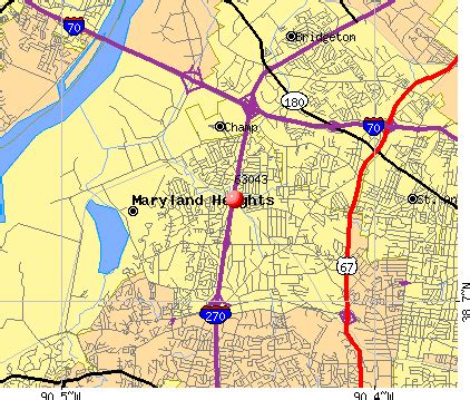 maryland heights zip code
