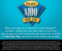 maryland live casino $100 free play
