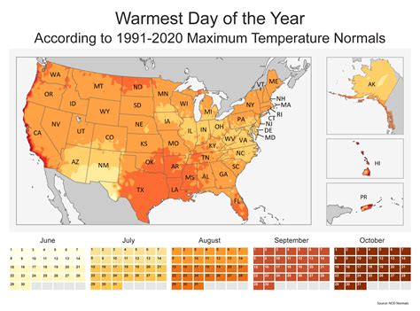 Maryland Weather Warmest Day Of The Week For Spelling Of Days Of The Week - Spelling Of Days Of The Week