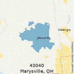 marysville ohio zip code