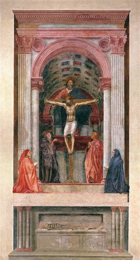 Masaccio La Trinità