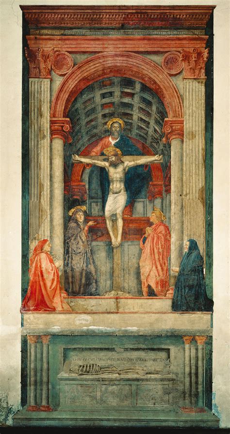 masaccio trinity linear perspective