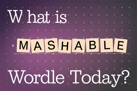 Mashable Wordle Feb 13