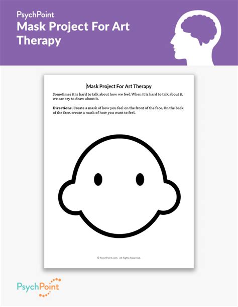 Mask Project For Art Therapy Worksheet Therapist Aid The Mask You Live In Worksheet - The Mask You Live In Worksheet