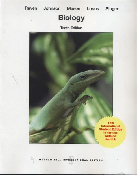 Read Online Mason Raven And Johnson Biology 10Th Edition 