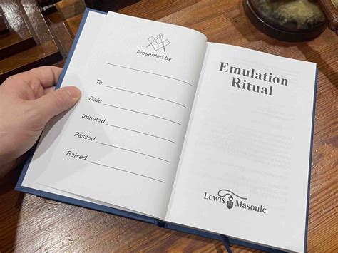 Masonic Emulation Ritual
