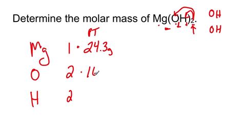 Mass Of Mg