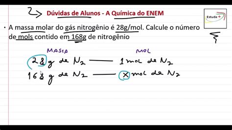 Massa Molar Nitrogenio