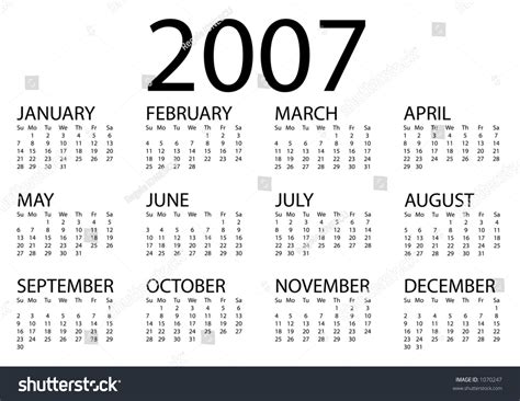 massachusetts 2007 calendar