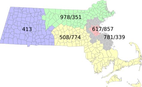 massachusetts area code