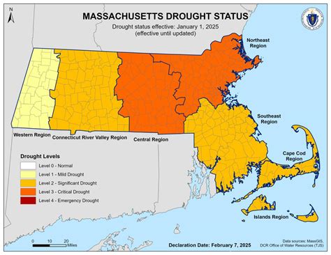 massachusetts drought map