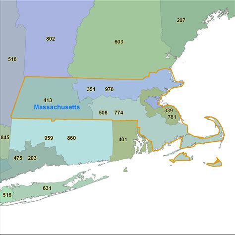 massachusetts telephone code
