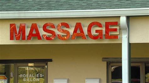 Massage parlor hidden