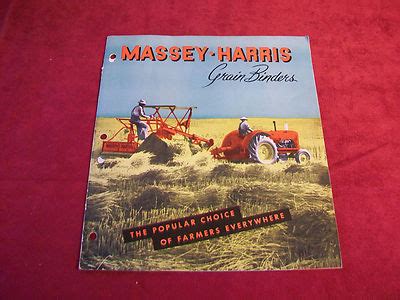 massey harris binders