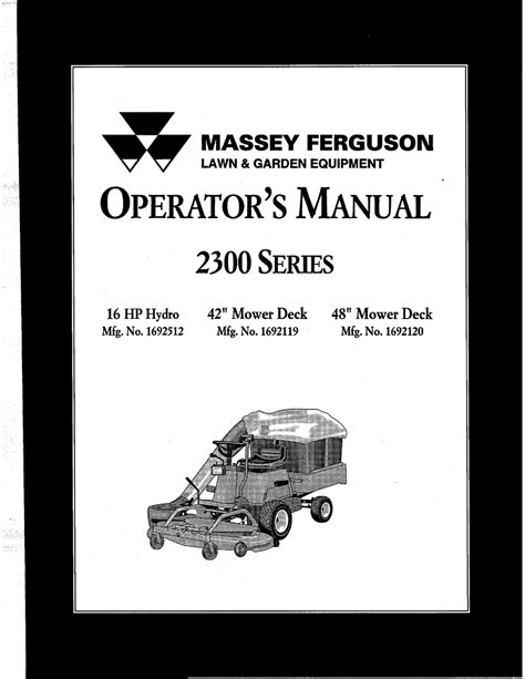 Full Download Massey Ferguson Gc2300 Service Manual 