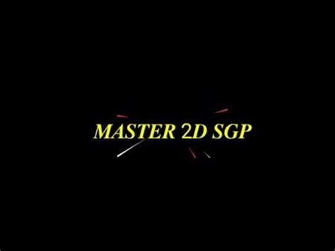 master 2d sgp