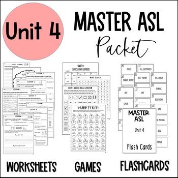 Master Asl Unit 4