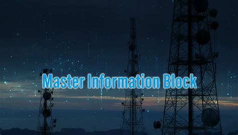 Master Information Block
