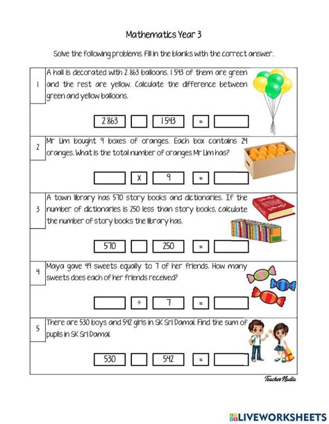 Master Math Grade 3 Solving Problems Brighter Child Workbooks