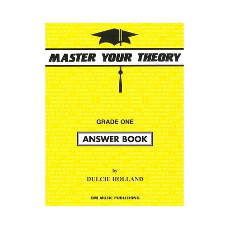 Master Theory Book 1 Answer Key