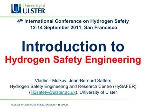 Read Online Master Of Science In Hydrogen Safety Engineering Faculty 