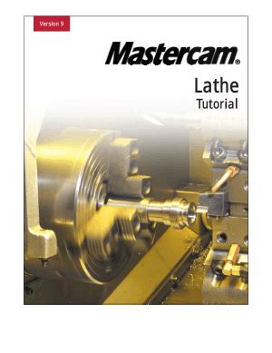 mastercam manual lathe