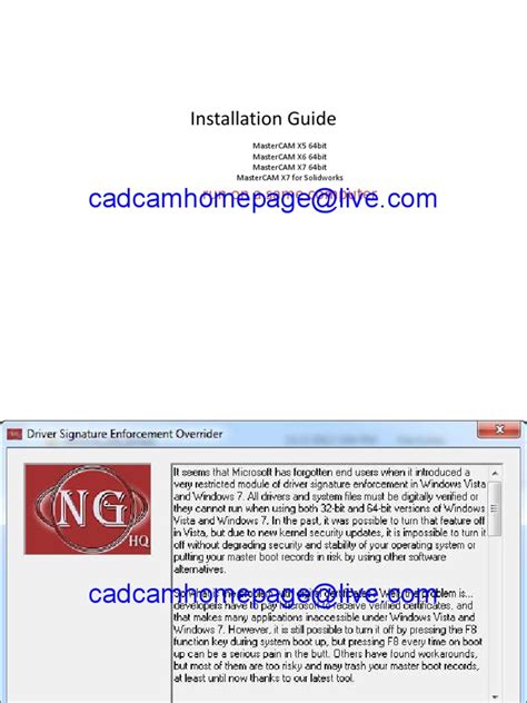 Full Download Mastercam Installation Guide 