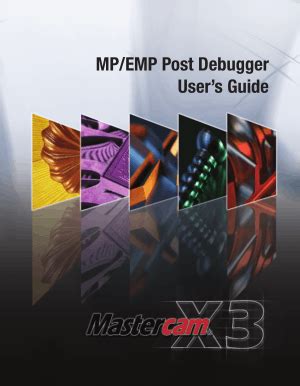 Full Download Mastercam X3 Post Processor User Guide Book 