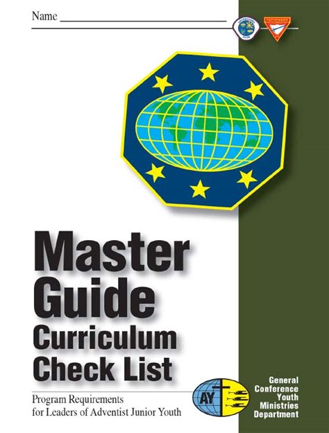 Download Masterguide Curriculum 
