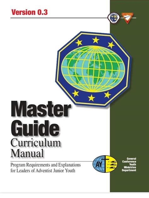 Download Masterguide Curriculum 