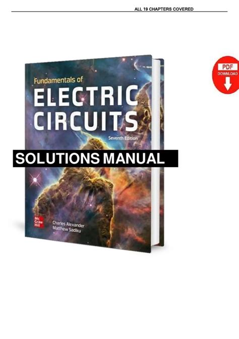 Mastering Engineering Solutions Manual Electric Circuits