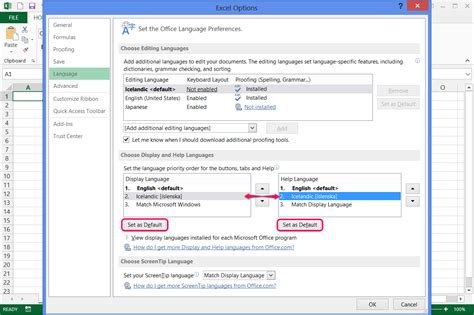 Mastering Language Change In Microsoft Excel Using Precise Language Worksheet - Using Precise Language Worksheet
