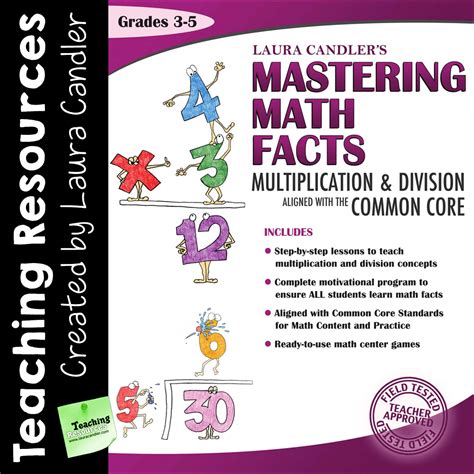 Mastering Math Facts Package Mastering Math Facts Division - Mastering Math Facts Division