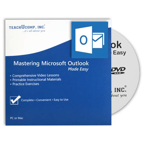 Mastering Microsoft Outlook Made Easy Training Tutorial V 2010 2007 2003 2002 Xp 2000 How To Use Outlook E Book Manual Video Guide From Professor Joe