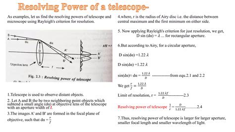 Mastering Physics Resolving Distant Objects