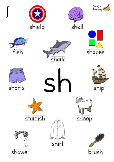 Mastering The Sh Sound Word List For Speech Sh Words For Kids - Sh Words For Kids