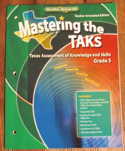 mastering the taks grade 5 answer key