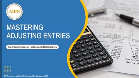 Full Download Mastering Adjusting Entries Aipb 