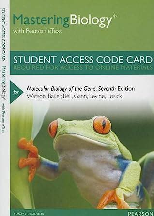 Read Mastering Biology Access Code 7Th Edition 