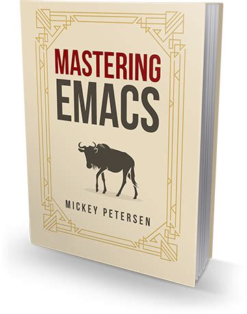 Download Mastering Emacs Book 