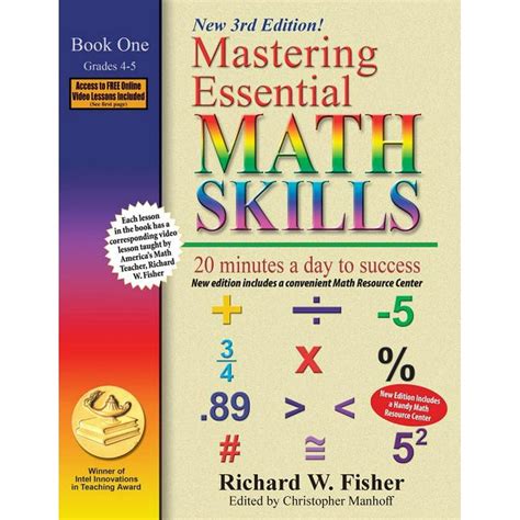 Download Mastering Essential Math Skills 20 Minutes A Day To Success Book 1 Grades 4 5 
