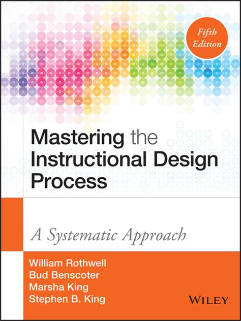 Full Download Mastering Instructional Design Process Systematic 