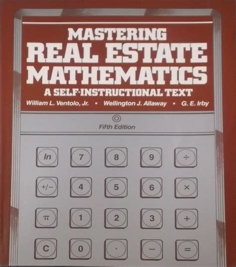 Download Mastering Real Estate Mathematics 