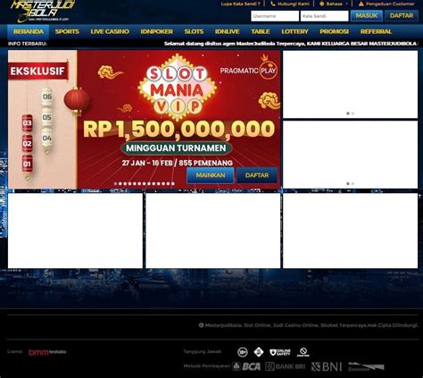 MASTERJUDIBOLA : Situs Permainan Game Online Terbaik 2024